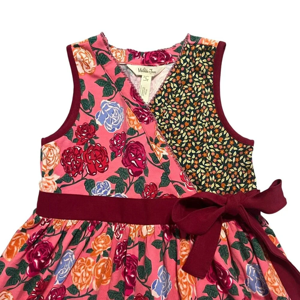 Matilda Jane 6Y Choose Your Own Path Fall Bouquet Dress
